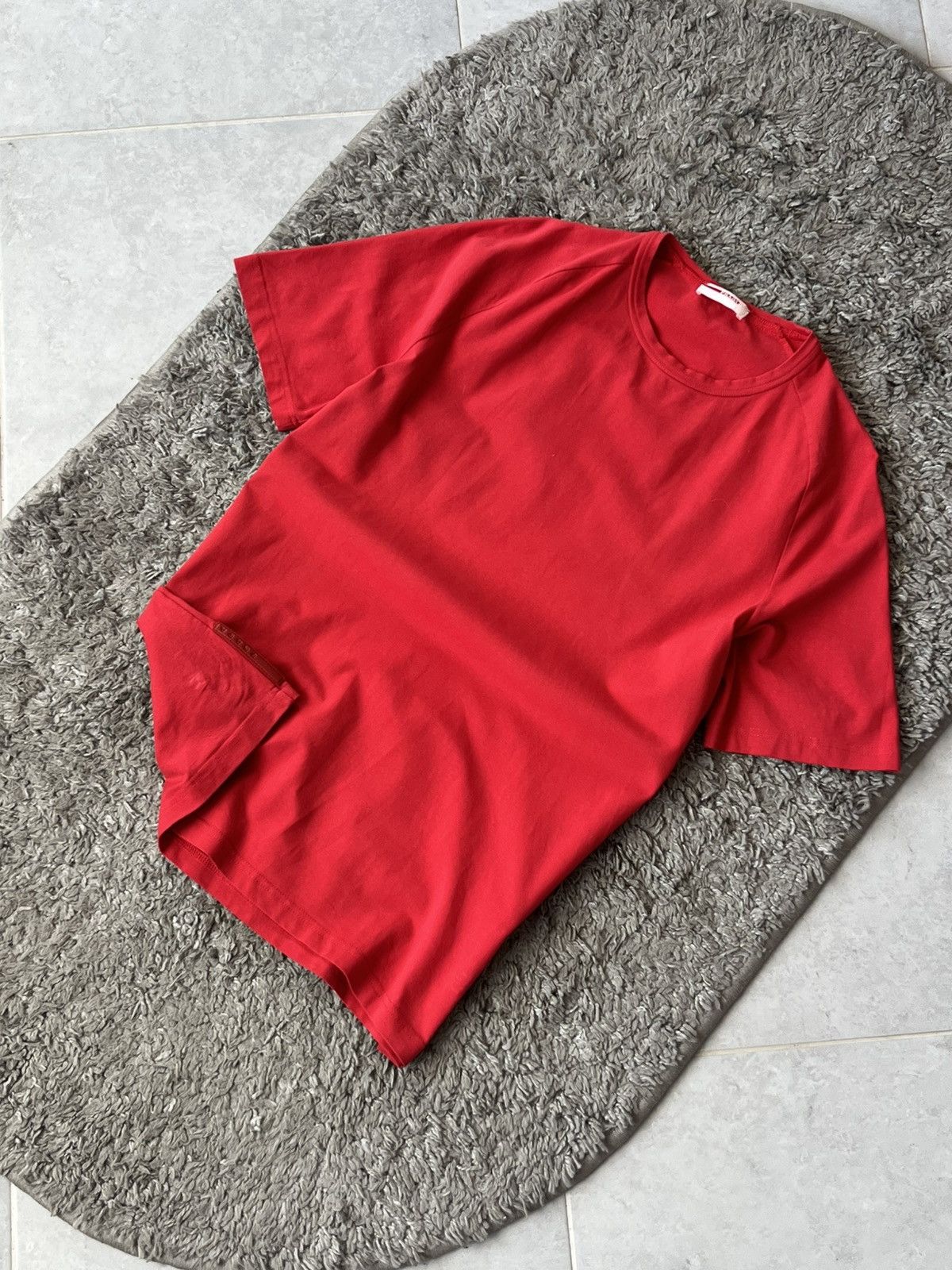 Prada Vintage Luxury Prada tee Size US M / EU 48-50 / 2 - 2 Thumbnail
