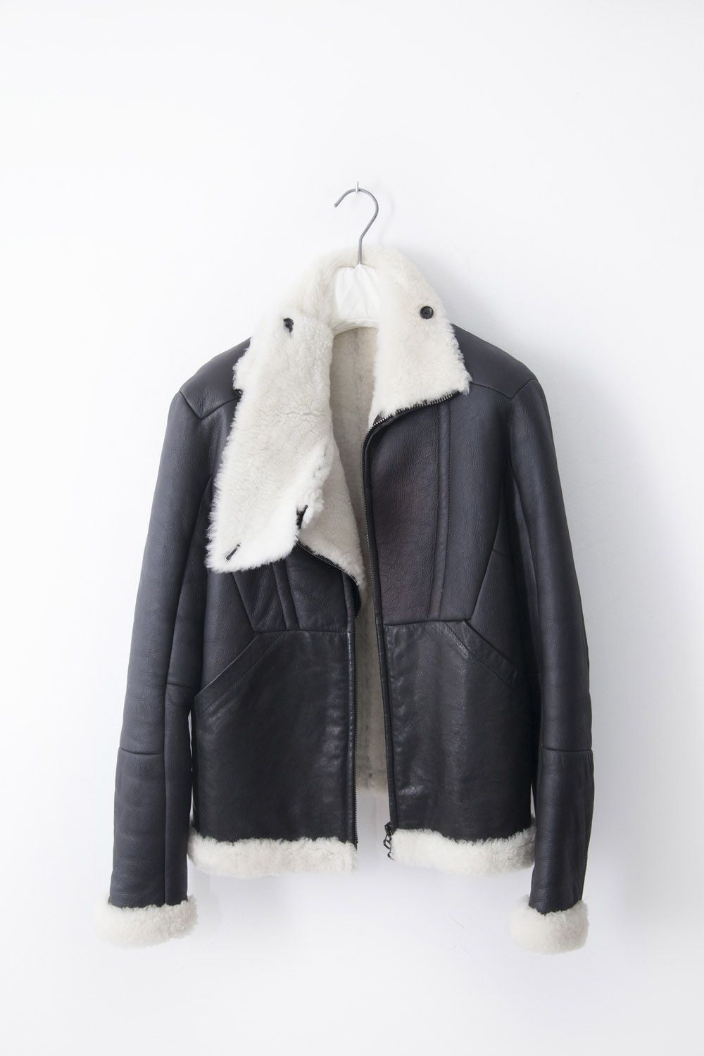 Giuliano Fujiwara AW10 Geo shearling leather jacket Size US S / EU 44-46 / 1 - 4 Thumbnail