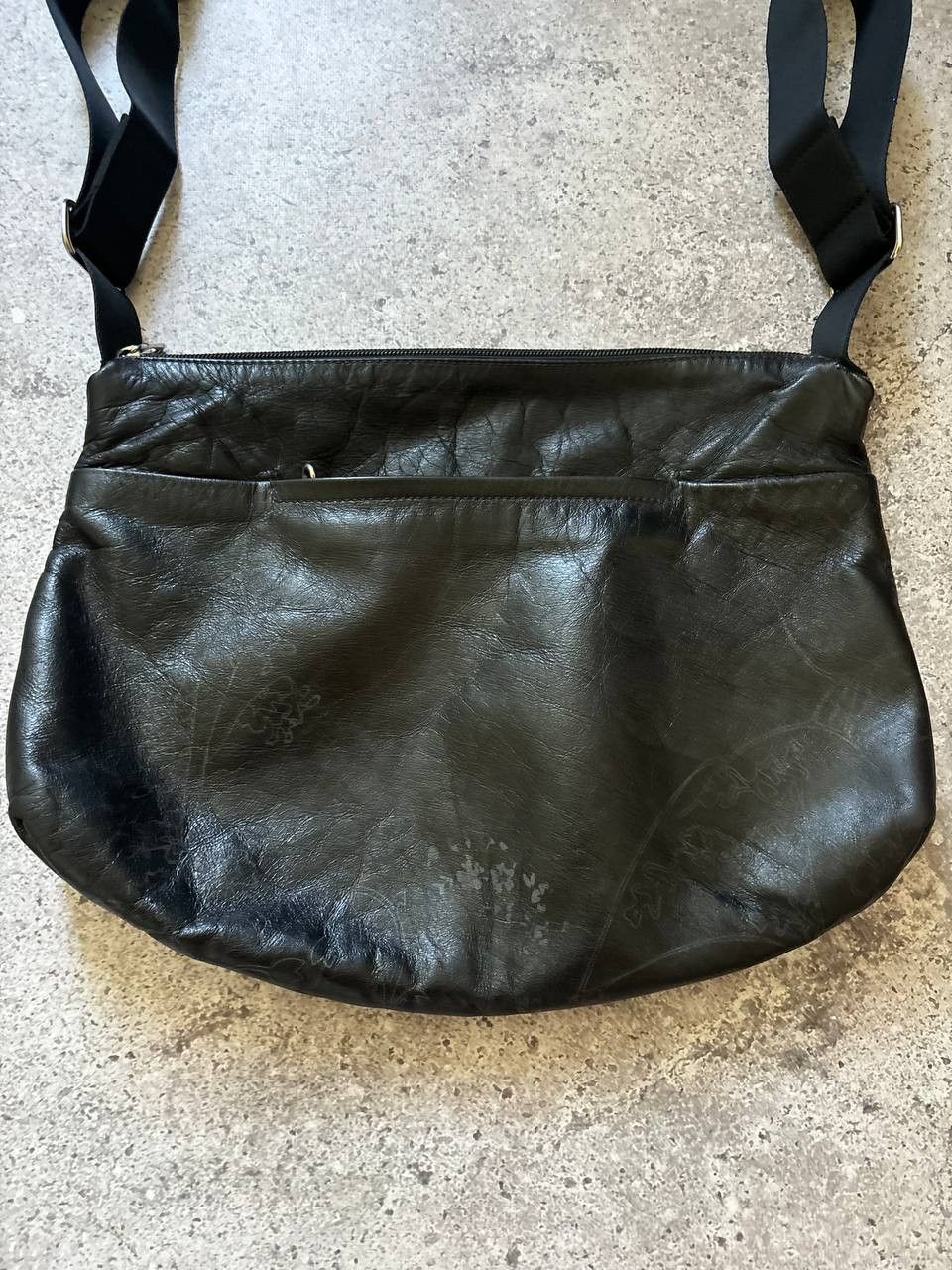 Mandarina Duck Mandarina Duck Yohji Type Japanese Pattern Leather Bag Size 32 - 2 Thumbnail