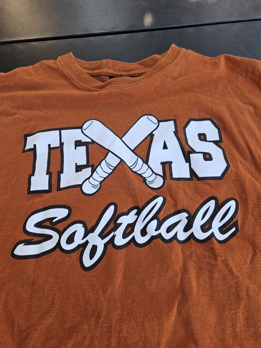 Soffe Texas Softball Longhorn Soffe Tee Size US XL / EU 56 / 4 - 3 Thumbnail