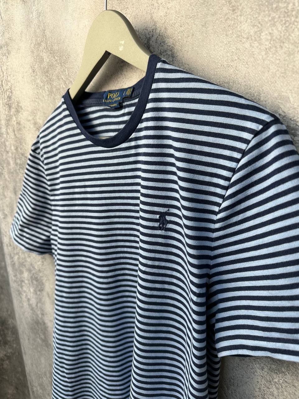 Polo Ralph Lauren Polo Ralph Lauren T-Shirt Striped Streetwear Custom Slim Fit Size US L / EU 52-54 / 3 - 6 Thumbnail
