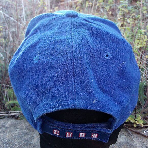 Drew Pearson × MLB × Vintage Vintage Drew Pearson Chicago Cubs Strap Back Hat Cap Size ONE SIZE - 3 Thumbnail