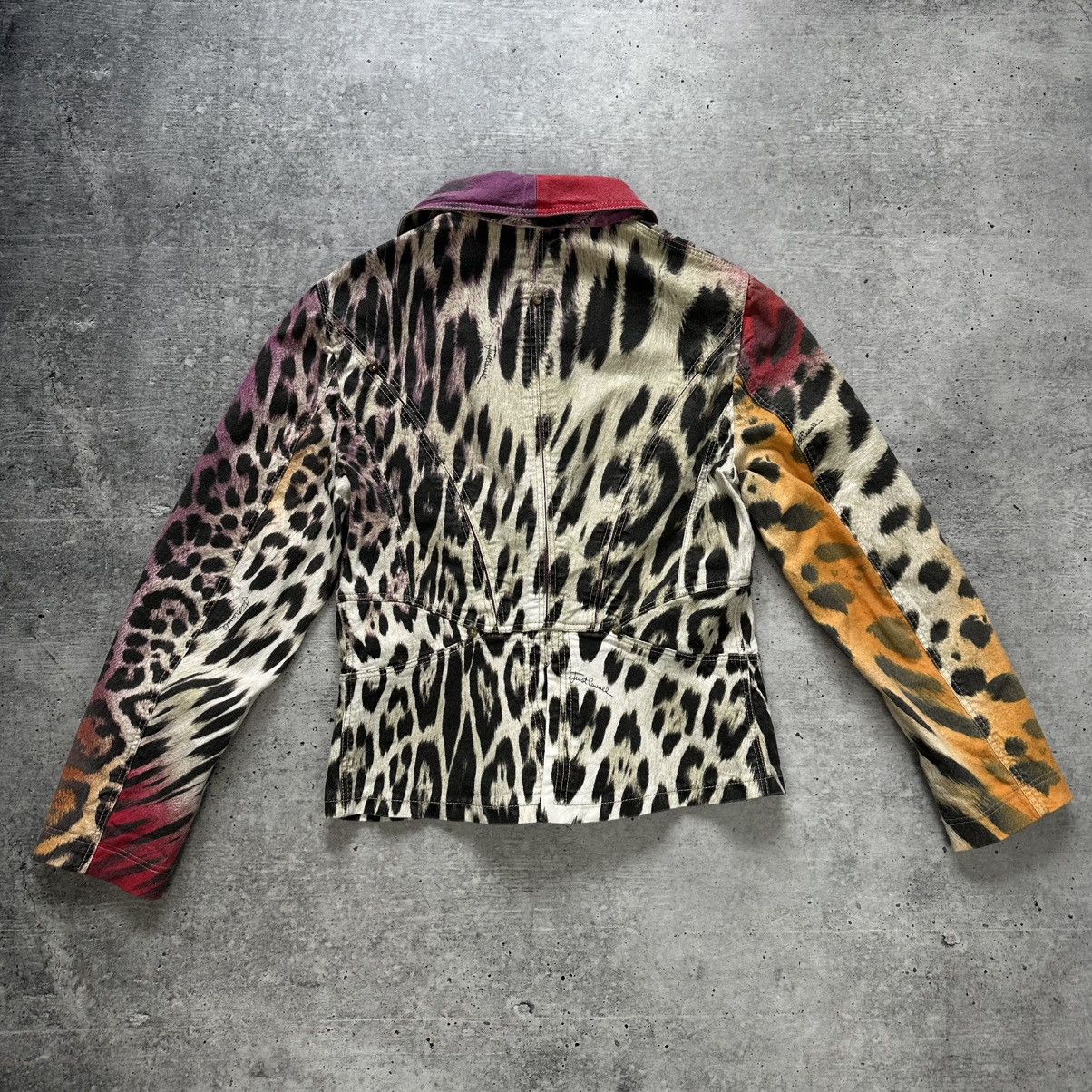 Just Cavalli Vintage Roberto Cavalli Just Cavalli Leopard Print Jacket Size M / US 6-8 / IT 42-44 - 18 Thumbnail