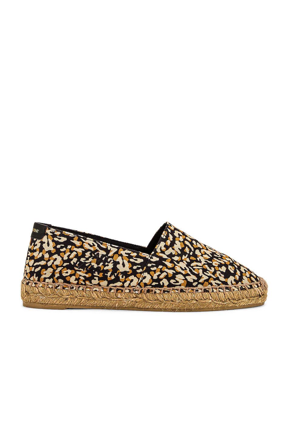 image of Saint Laurent Paris Oc11Z10524 Signature Espadrille Flats In Multicolor, Women's (Size 6)