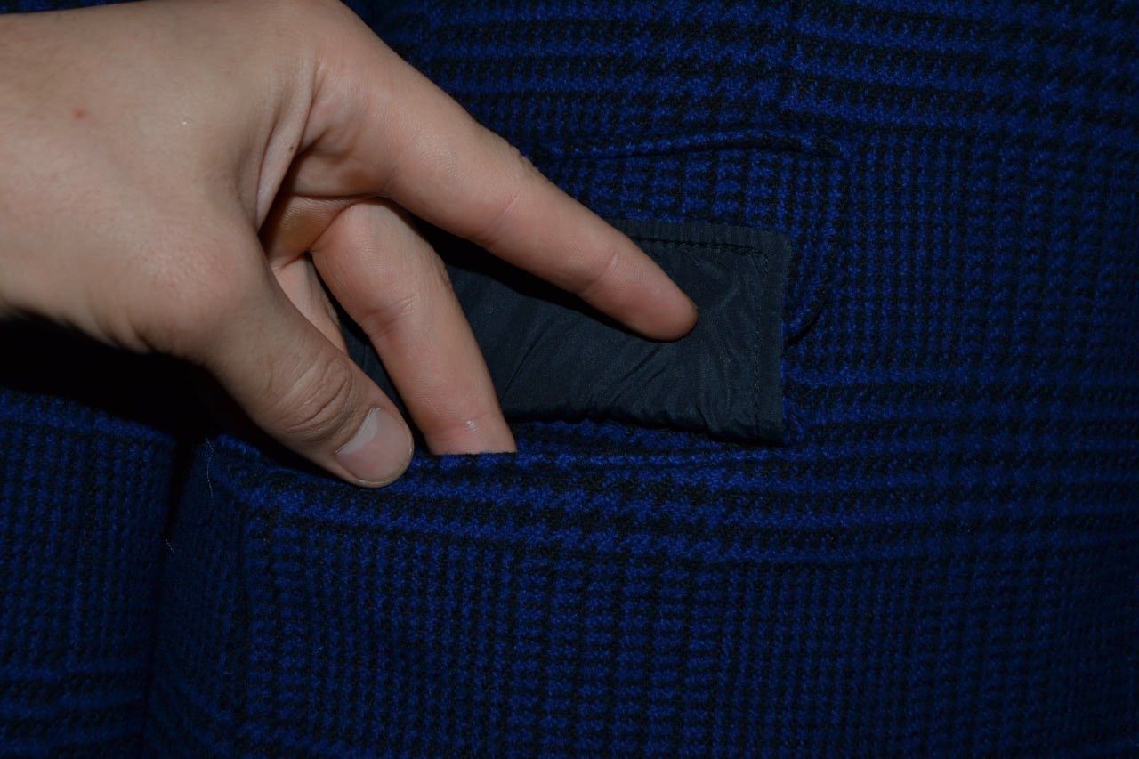 Fay Fay Milano Blazer Jacket 100% Lana wool blue 4OR (Eu 50) Size 40R - 9 Thumbnail