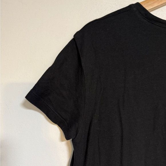 Kit and Ace Kit and Ace Black Scoop Neck T-Shirt (Approx. Size XL) Size XL / US 12-14 / IT 48-50 - 3 Thumbnail