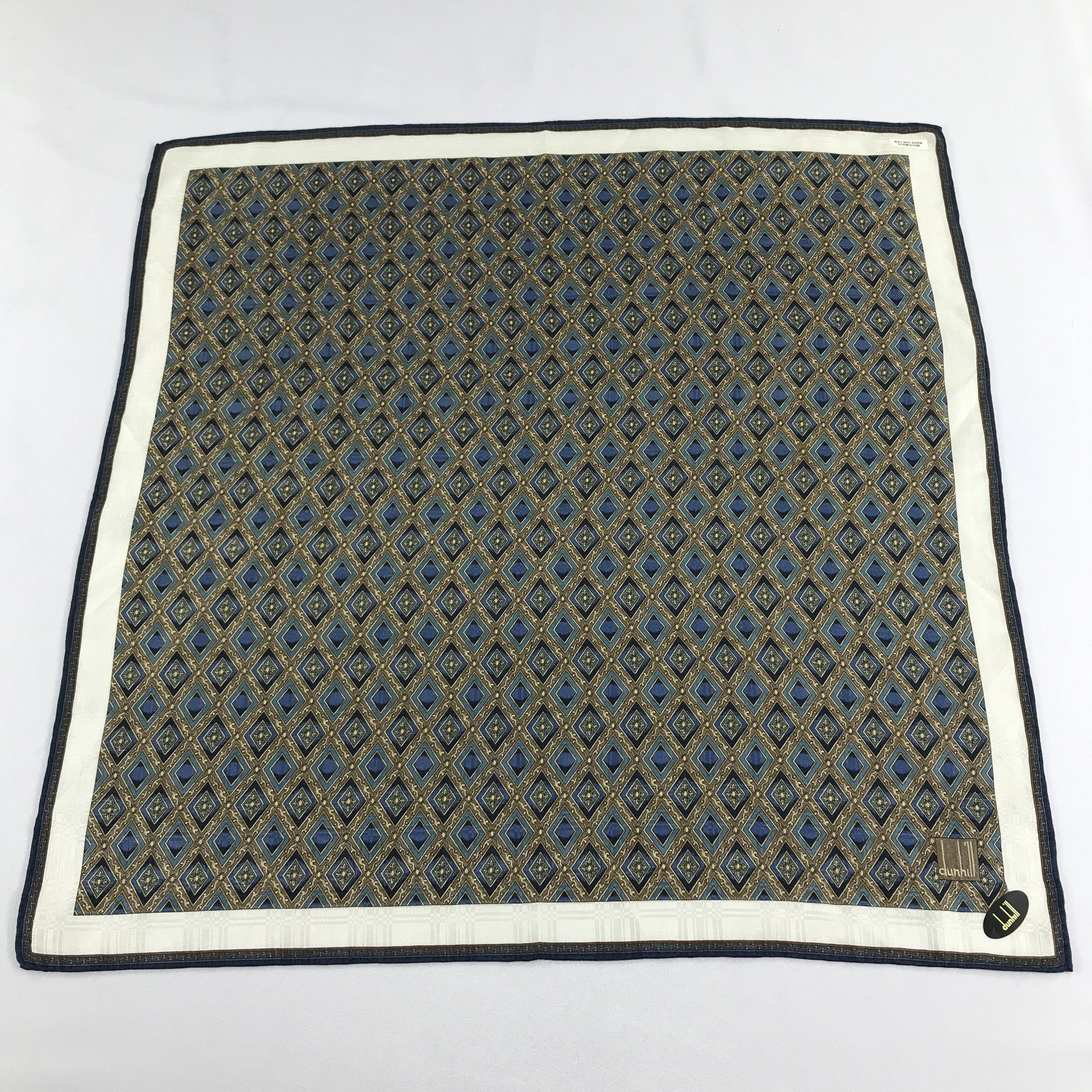 Alfred Dunhill Dunhill Handkerchief Neckerchief Bandana H1209 Size ONE SIZE - 2 Thumbnail
