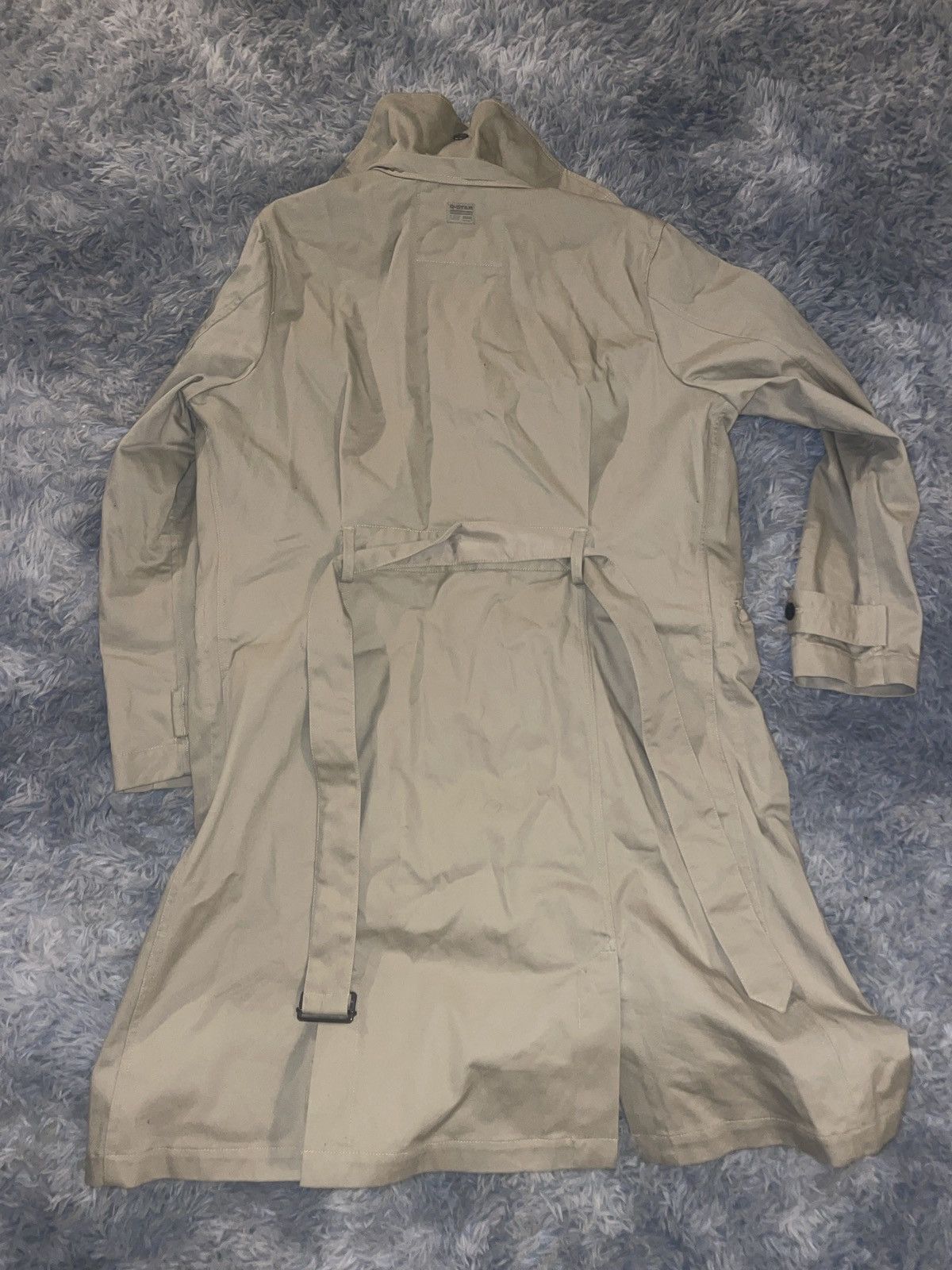 G-Star Gtar Mens BELTED TRENCH Size US M / EU 48-50 / 2 - 4 Thumbnail