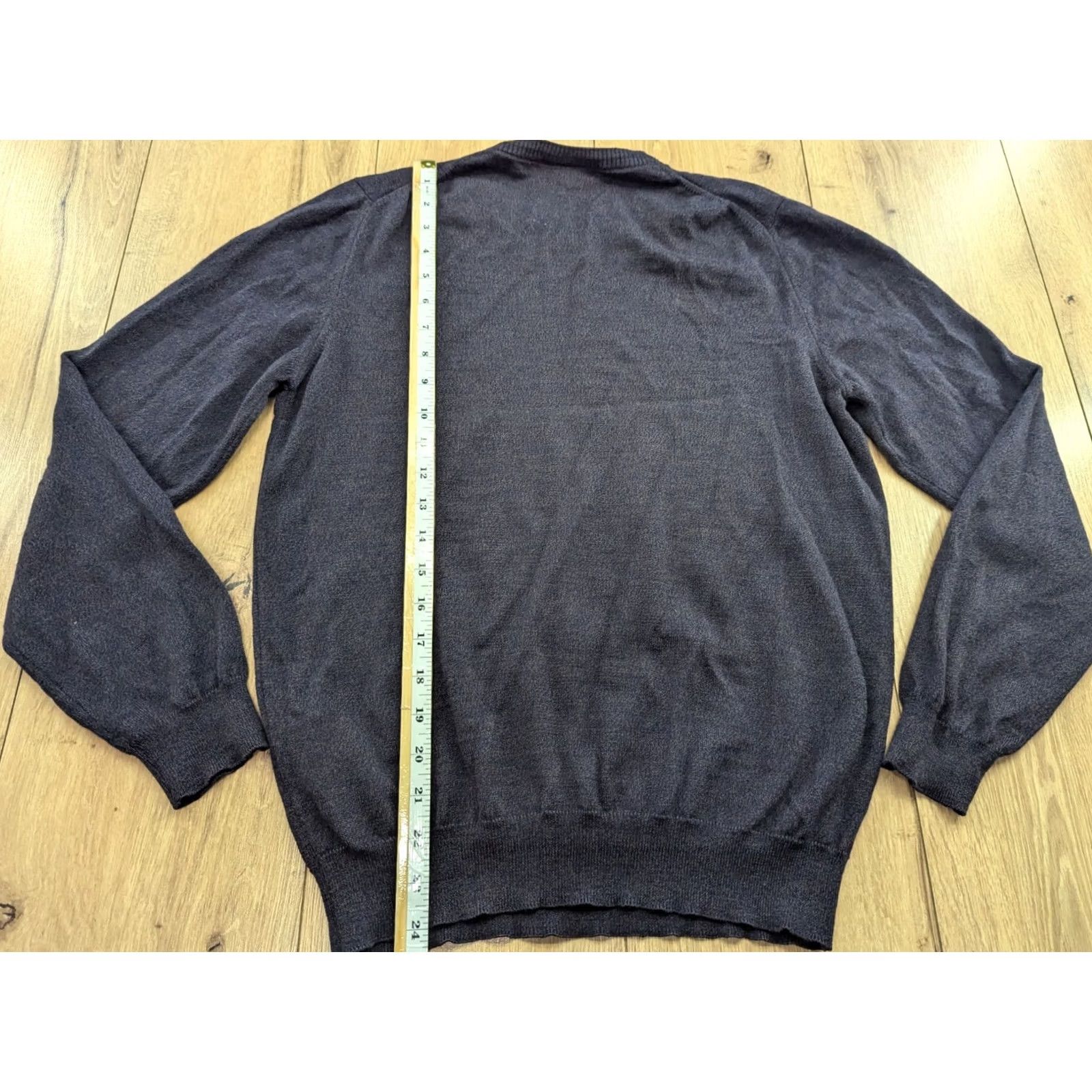 Vintage Stenstroms Zegna Baruffa Mens Jumper Size L Merino Wool Crew Neck Sweater Size US XL / EU 56 / 4 - 4 Thumbnail