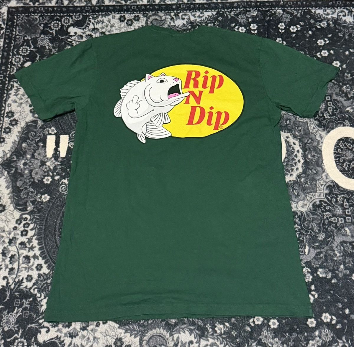 RIPNDIP RIPNDIP BASS PRO CLUB TEE Size US L / EU 52-54 / 3 - 3 Thumbnail
