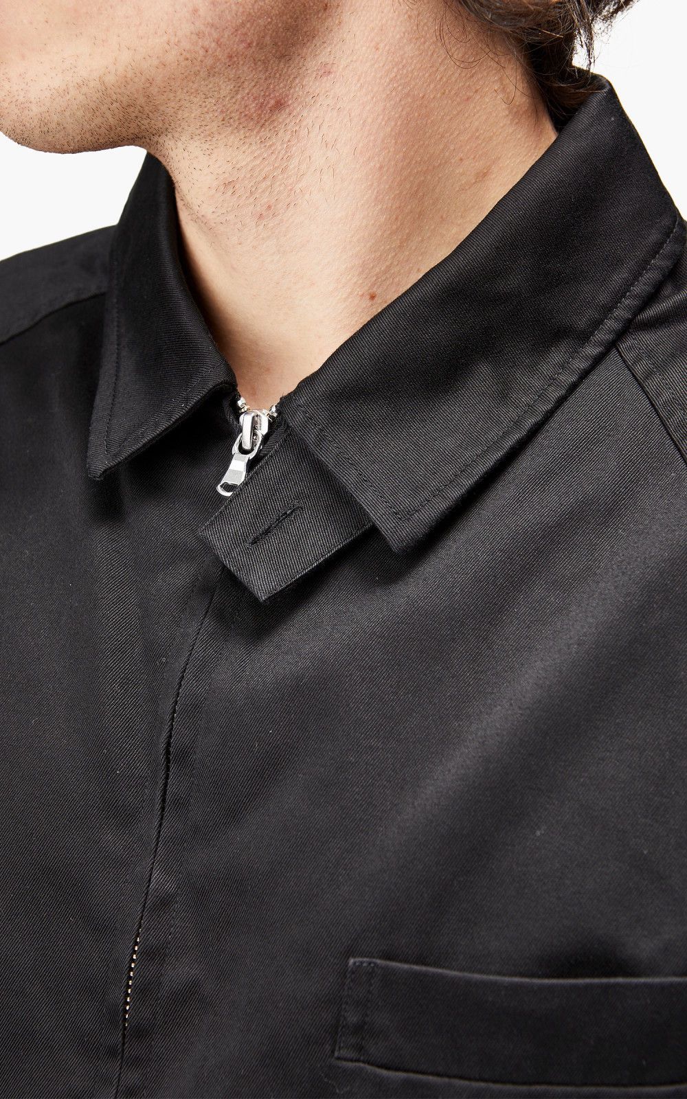 Nanamica Nanamica GORE-TEX INFINIUM Chino Crew Jacket - Black XL Size US XL / EU 56 / 4 - 4 Thumbnail