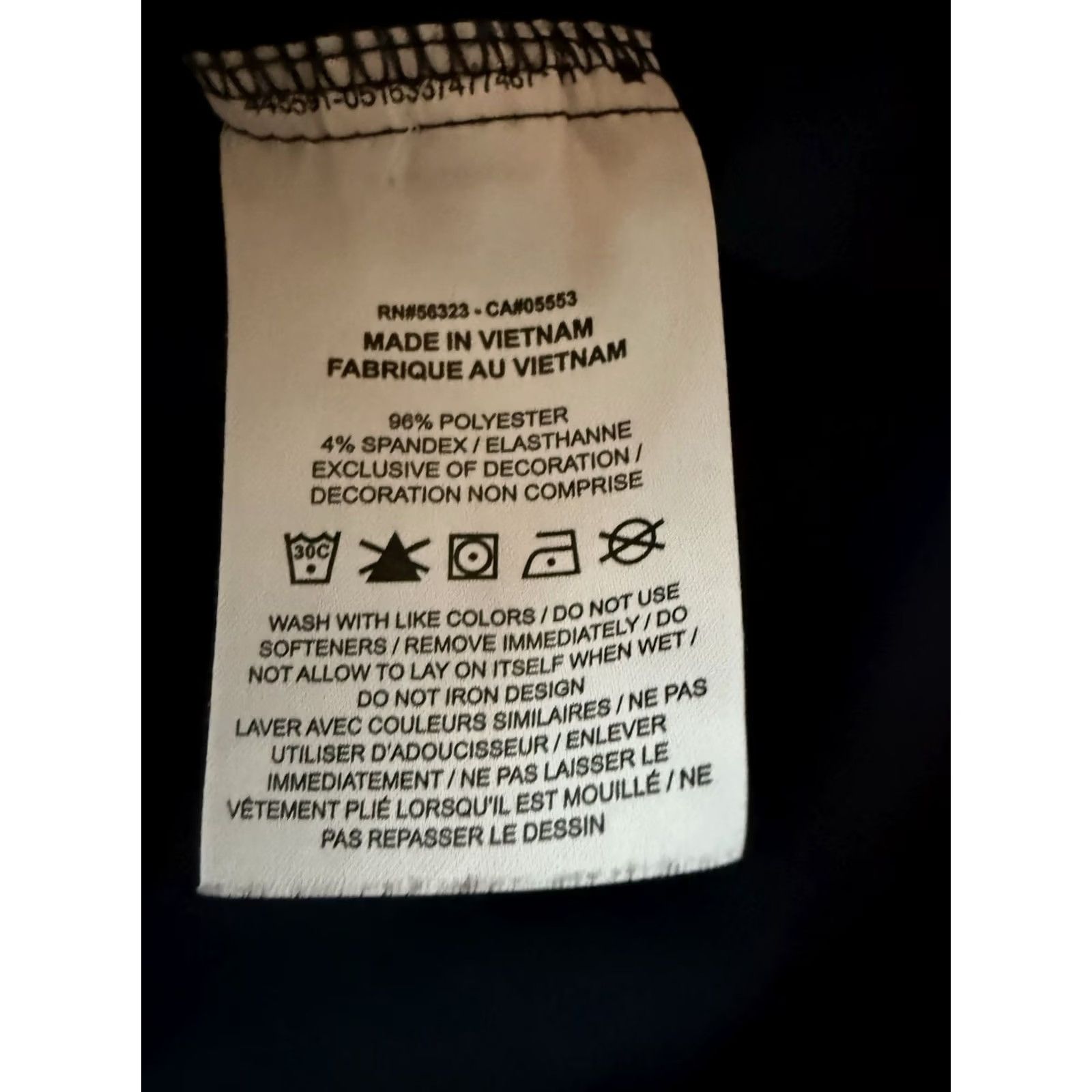 Nike Nike Dri-Fit Navy Blue Pullover Mens XXL Activewear Running Walking Shirt Size US XXL / EU 58 / 5 - 3 Thumbnail