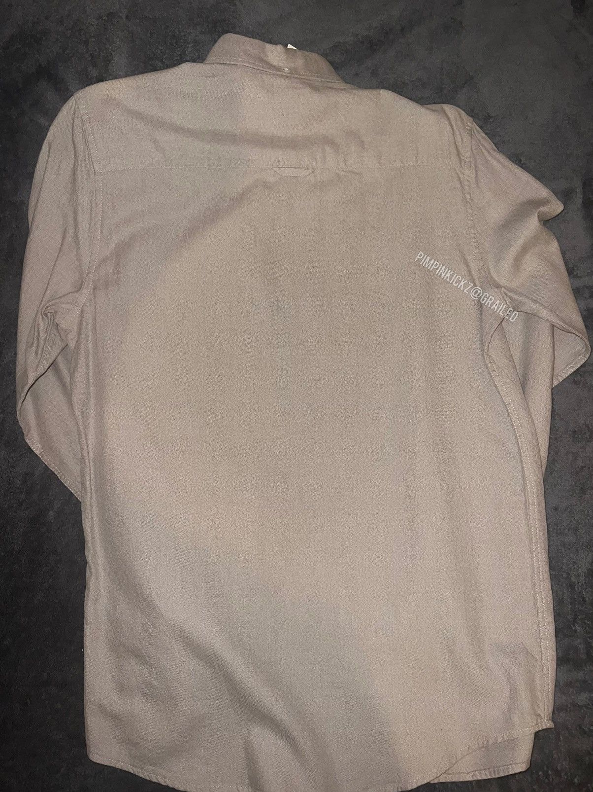 H&M Men’s H&M Button up Shirt (tan/blush) Size US XS / EU 42 / 0 - 3 Thumbnail