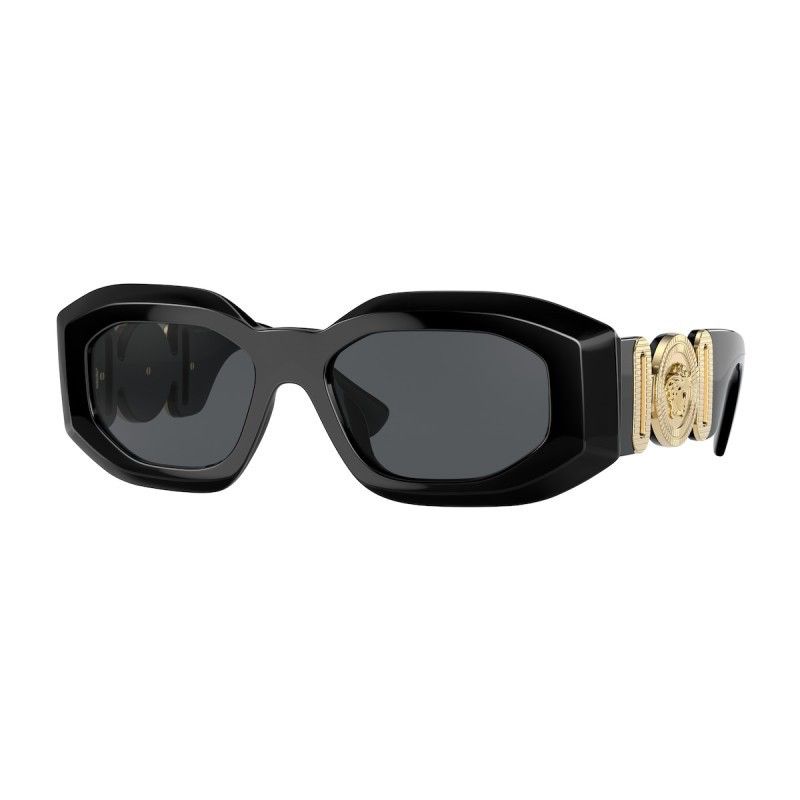 Versace 🔥450$ Versace 4425U Black Acetate Medusa Biggie Sunglasses Size ONE SIZE - 2 Thumbnail