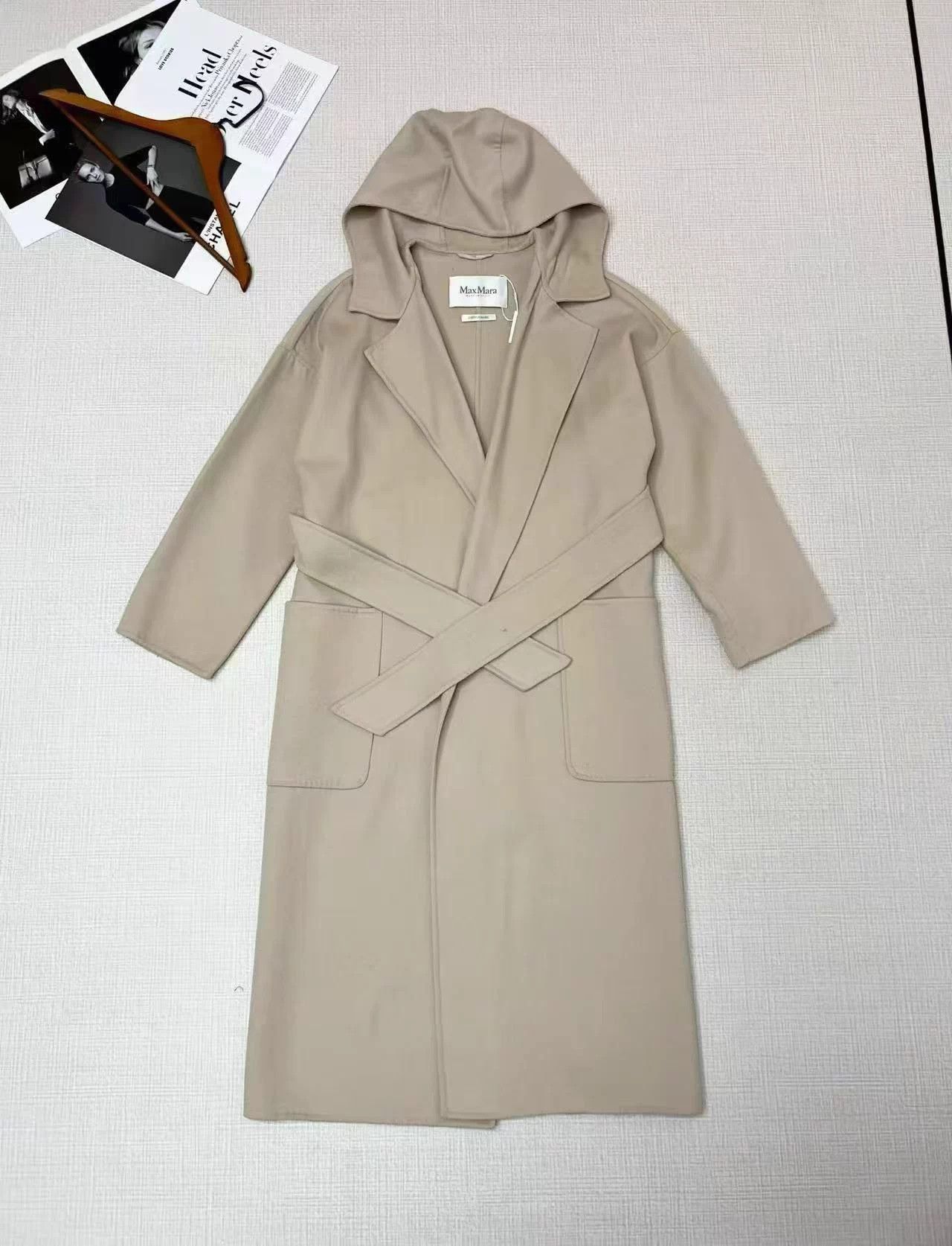 MaxMara Classic Wool Coat Size 36 H064