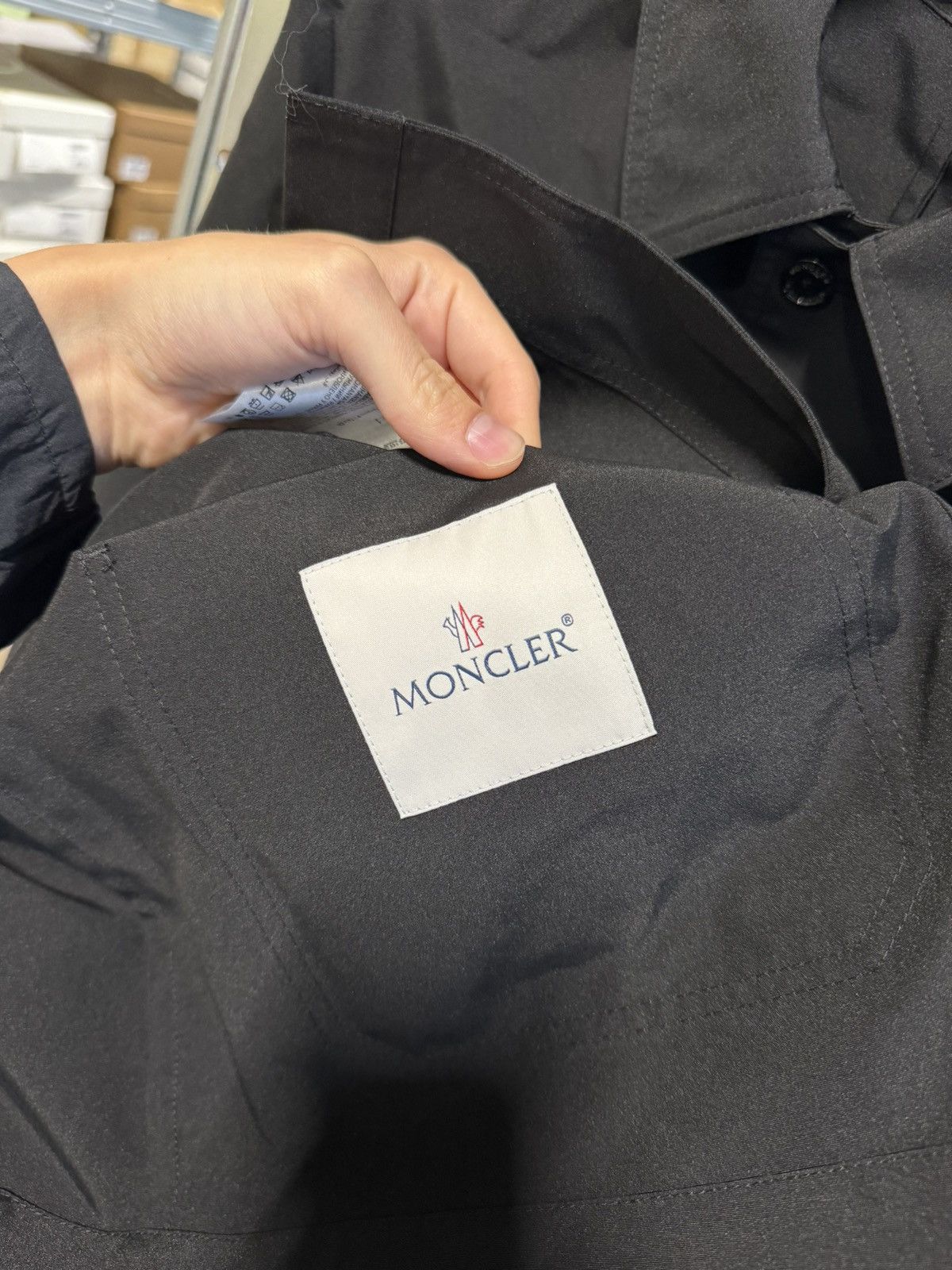 Moncler Moncler Nylon Windbreaker Jacket NEW 1200$ Size US XL / EU 56 / 4 - 4 Thumbnail