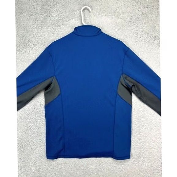 Nike VINTAGE Nike ACG Pullover Shirt Mens Large Dri-Fit Blue Quarter Zip Activewear Size US L / EU 52-54 / 3 - 3 Thumbnail