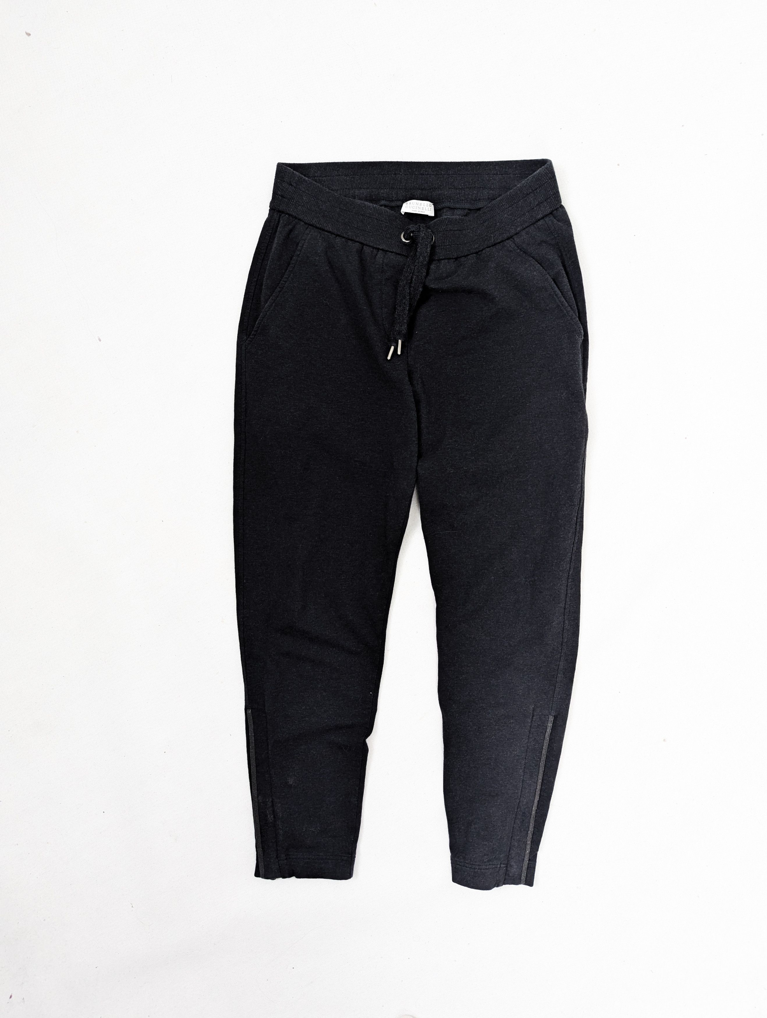 Brunello Cucinelli Brunello Cucinelli grey sweatpants XS Size 25" / US 0 / IT 36 - 10 Thumbnail