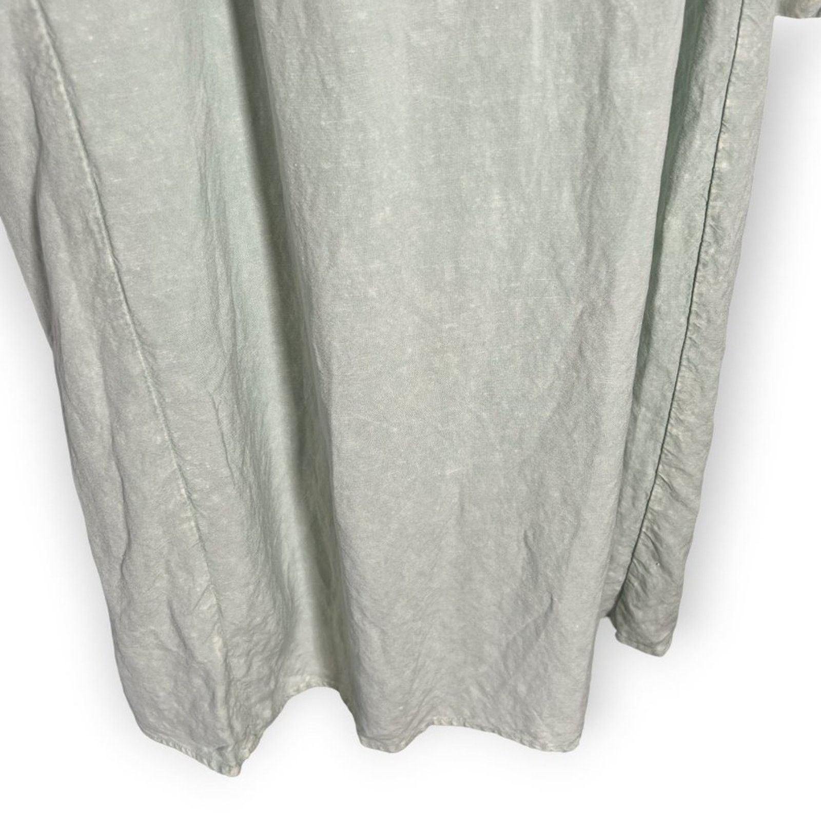 Other Young Fabulous & Broke Linen Duster Jacket Green Size M Size M / US 6-8 / IT 42-44 - 8 Thumbnail