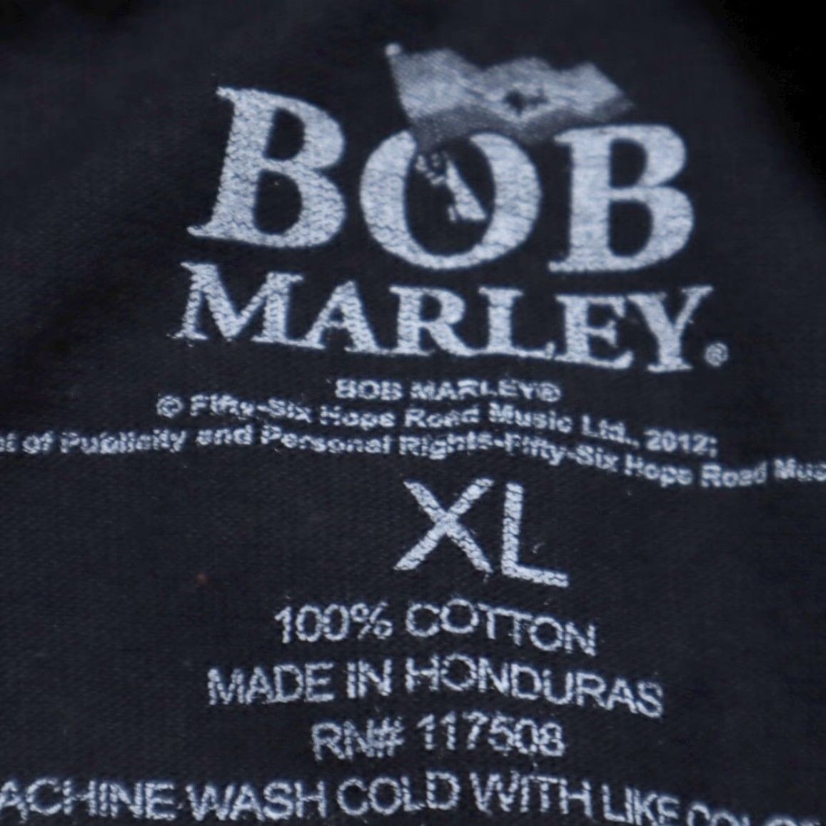 Vintage Bob Marley Shirt T-Shirt Men XL Black 2012 Solid Crew Neck Short Sleeve Cotton Regular Fit Stadium 12 2012 Shirt Mens Black XL Bob Marley Size US XL / EU 56 / 4 - 5 Thumbnail