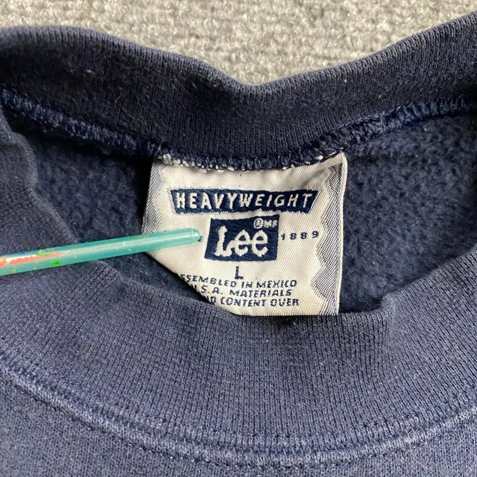 Lee × Vintage Vintage Lee Sweatshirt Men's Large Seven Seas Heavyweight L Size US L / EU 52-54 / 3 - 5 Thumbnail