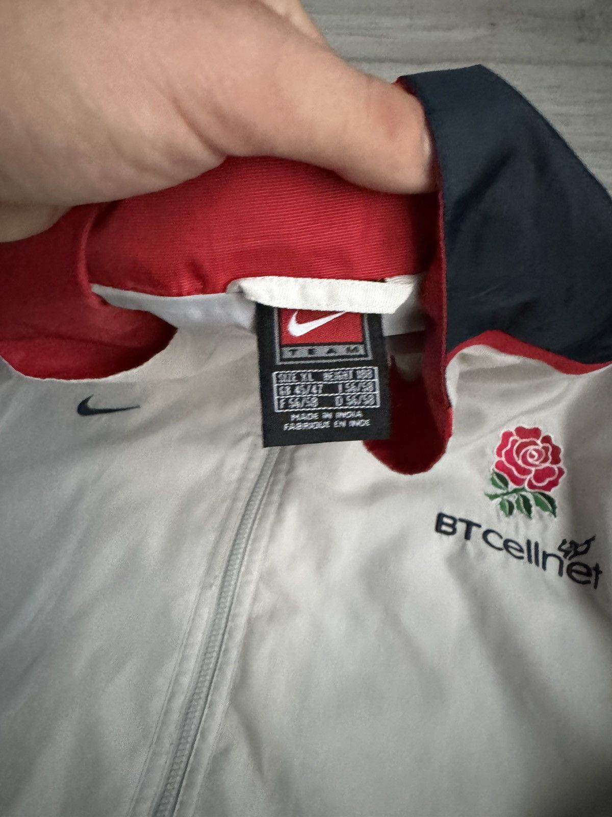 Nike × Vintage Vintage England rugby Track Jacket 90’s Size US XXL / EU 58 / 5 - 5 Thumbnail