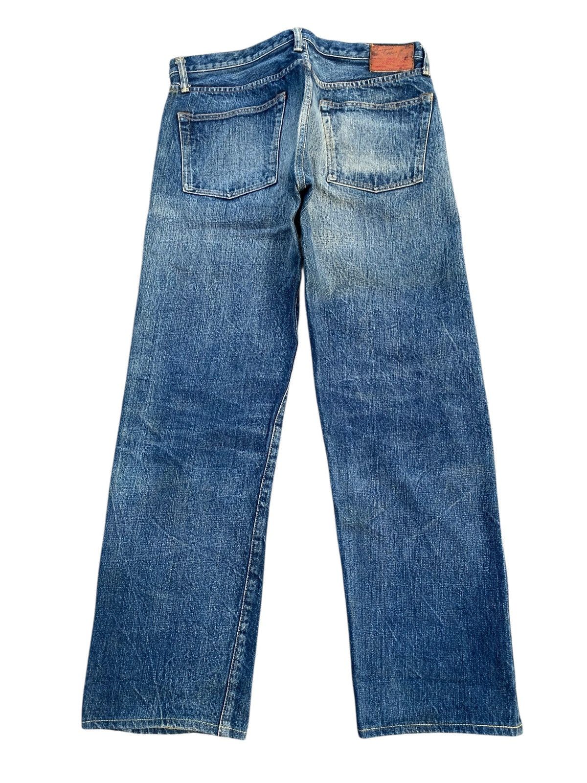 Kapital VINTAGE BURGUS PLUS SELVEDGE BUTTON FLY JAPANESE RAW DENIM Size US 32 / EU 48 - 2 Thumbnail