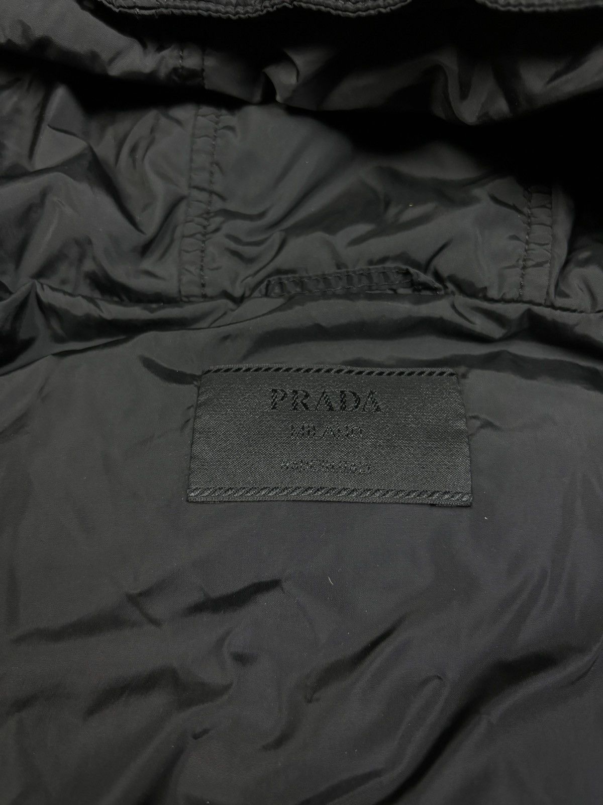Prada Prada Milano Cropped Down Hooded Jacket Size M / US 6-8 / IT 42-44 - 6 Thumbnail