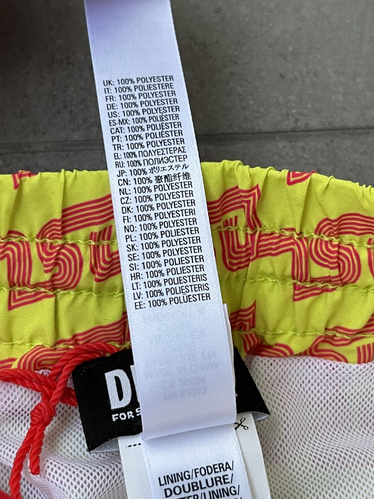 Diesel !DS! SS23 Diesel BMBX-Nico Boxer Monogram Yellow Shorts Size US 32 / EU 48 - 10 Thumbnail