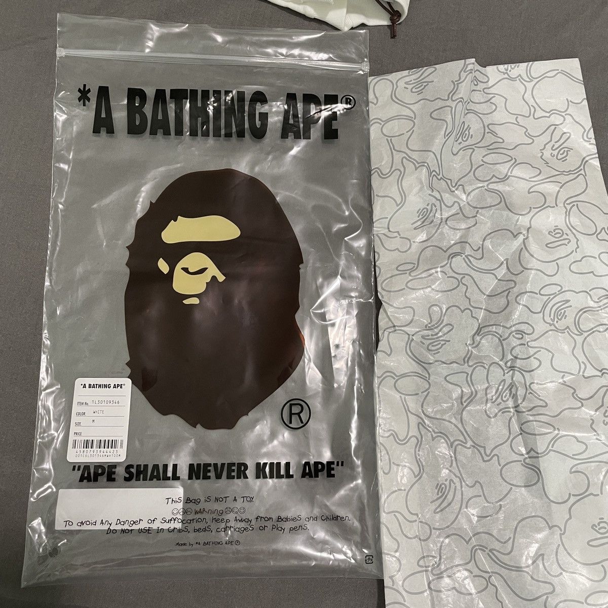 Bape BAPE Garment Dye Multi Logo Tee Relaxed Fit Medium Size US M / EU 48-50 / 2 - 7 Thumbnail