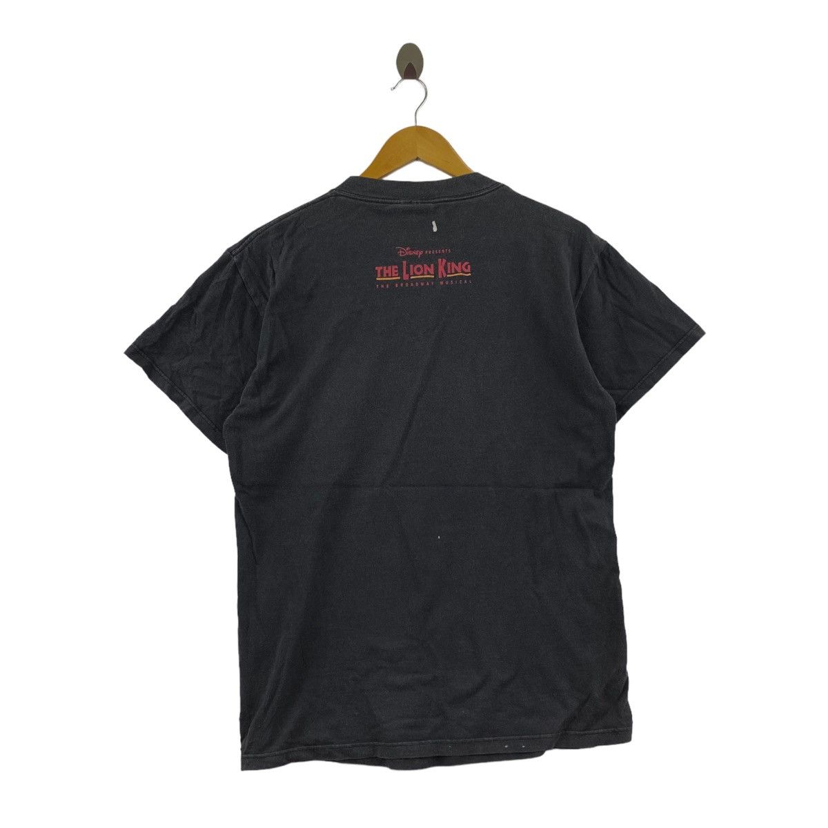 Disney × Vintage Vintage 90s THE LION KING Disney Pixar Movie Print Black Size US M / EU 48-50 / 2 - 3 Thumbnail