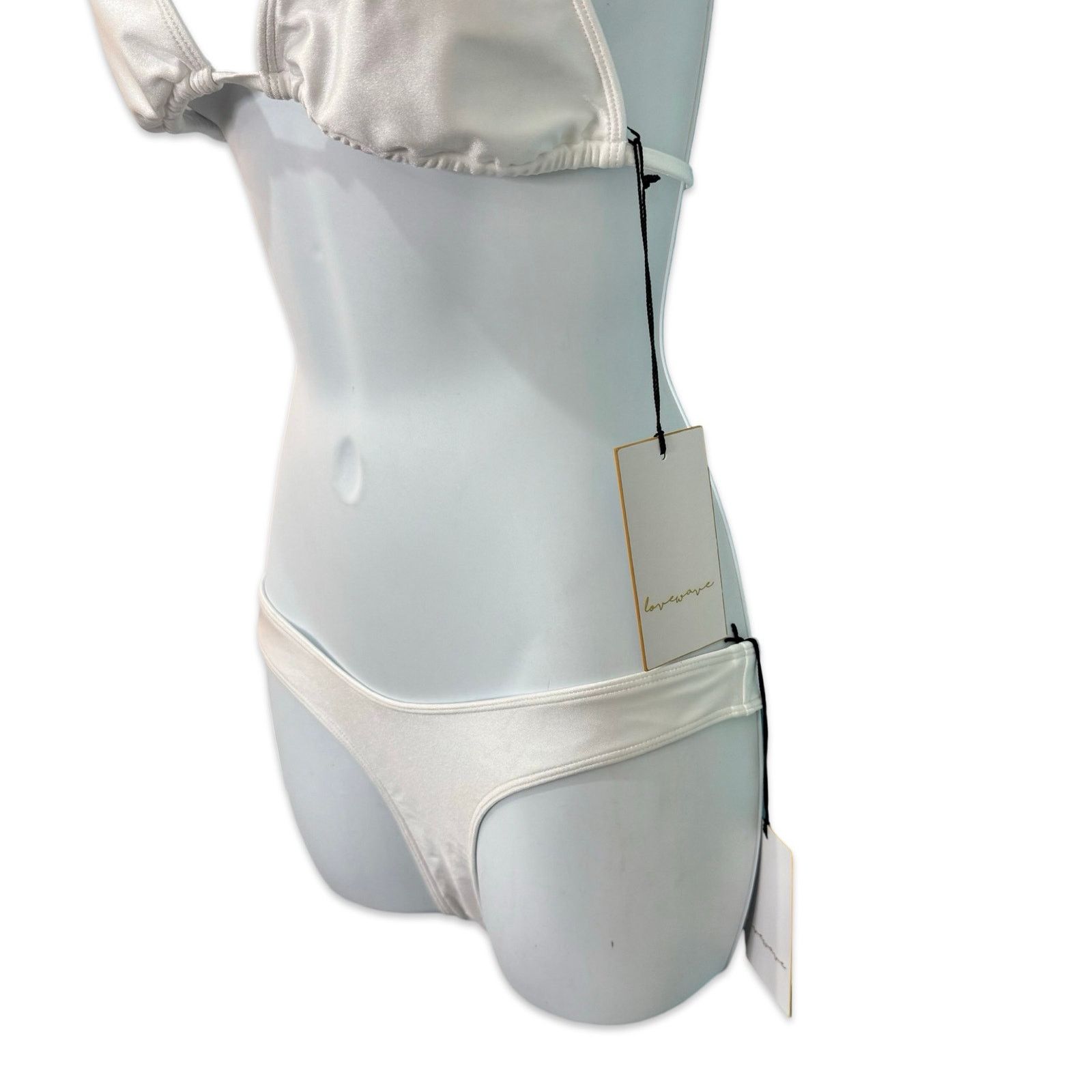REVOLVE Lovewave White String Bikini Bathing Suit size XS NEW Size ONE SIZE - 5 Thumbnail