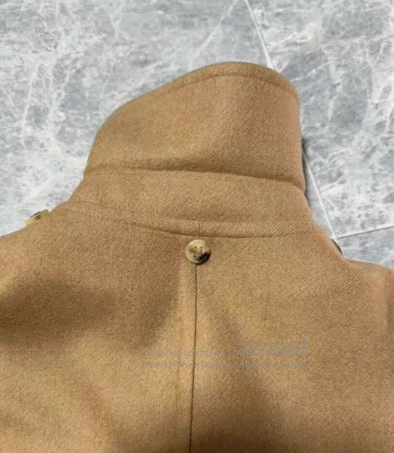 Hermes Hermes Double-faced cashmere camel coat from Margiela era Size XS / US 0-2 / IT 36-38 - 5 Thumbnail