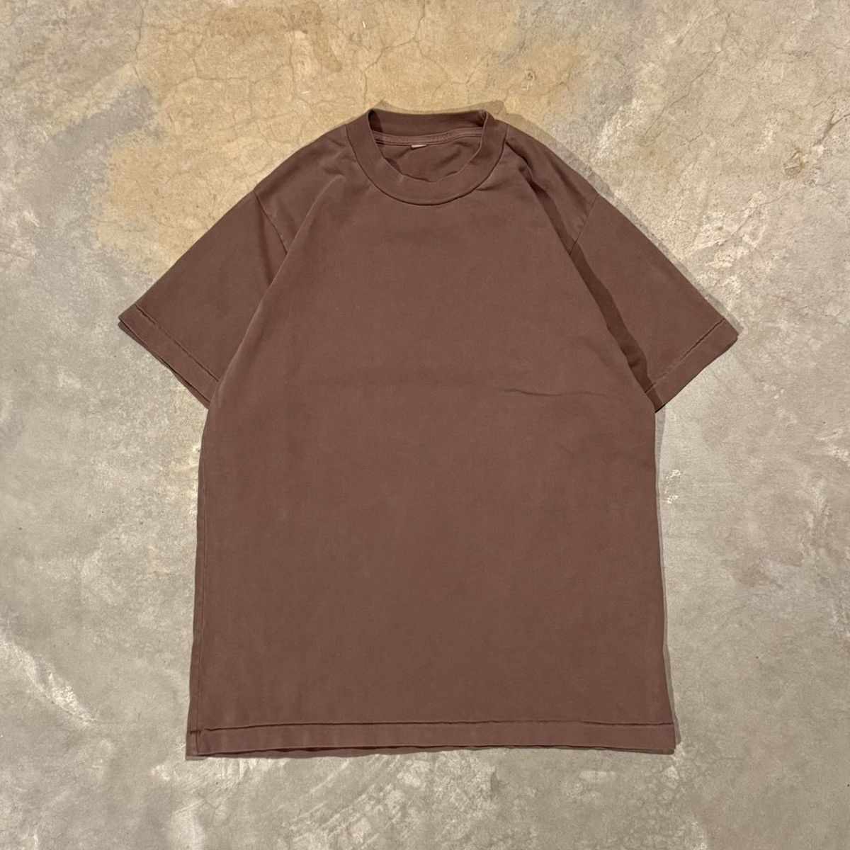 Kanye West × Yeezy Yeezy Sample Brown Fleece Baseball Tee