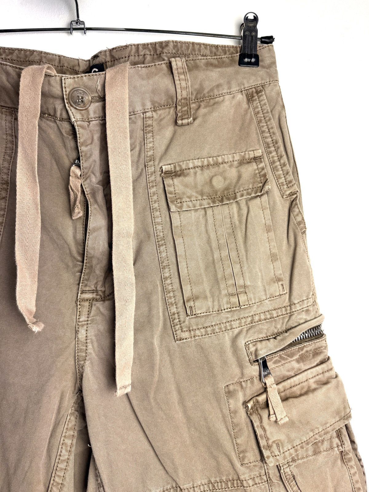Dolce & Gabbana Dolce&Gabbana 2005 Reinforced Cropped Cargo Pants Size US 32 / EU 48 - 3 Thumbnail