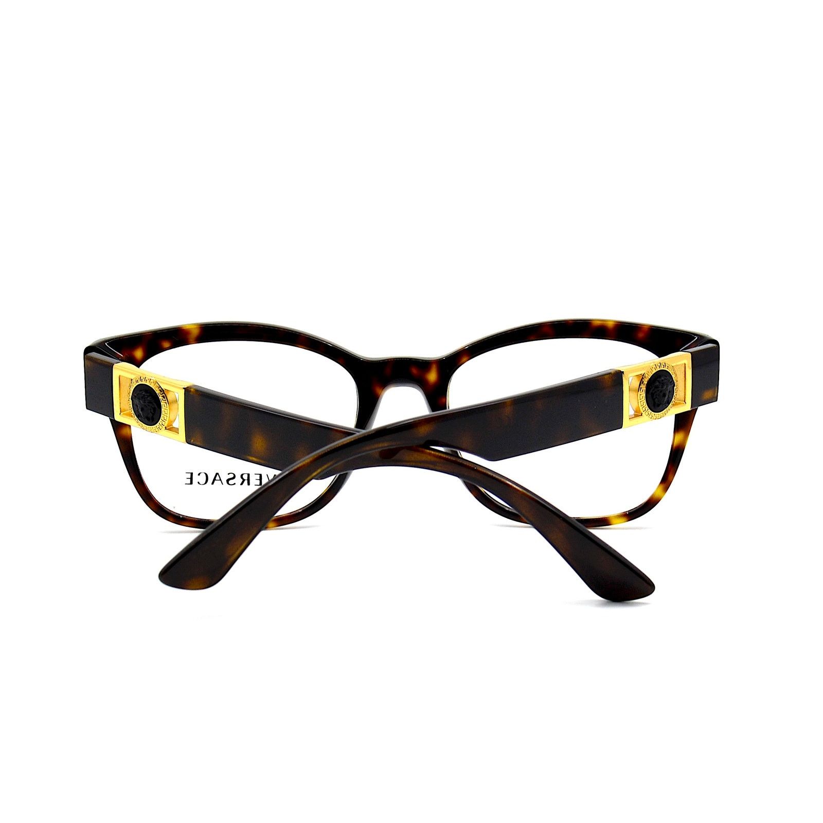 Versace NEW VERSACE VE3314 108 HAVANA AUTHENTIC EYEGLASSES FRAME Size ONE SIZE - 8 Thumbnail