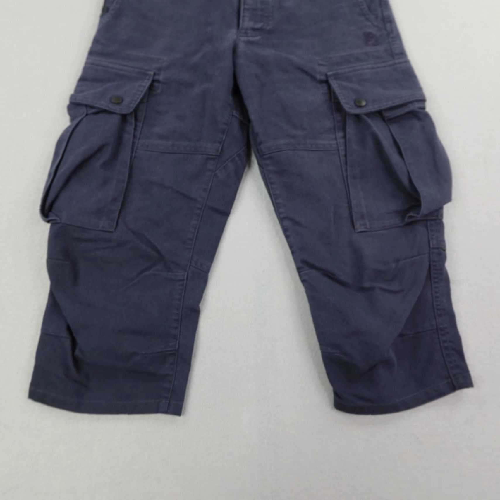 Vintage Chrome Industries Pants Mens 28 Dark Blue Capri Cargo Flexible Utility Outdoors Size US 28 / EU 44 - 3 Thumbnail