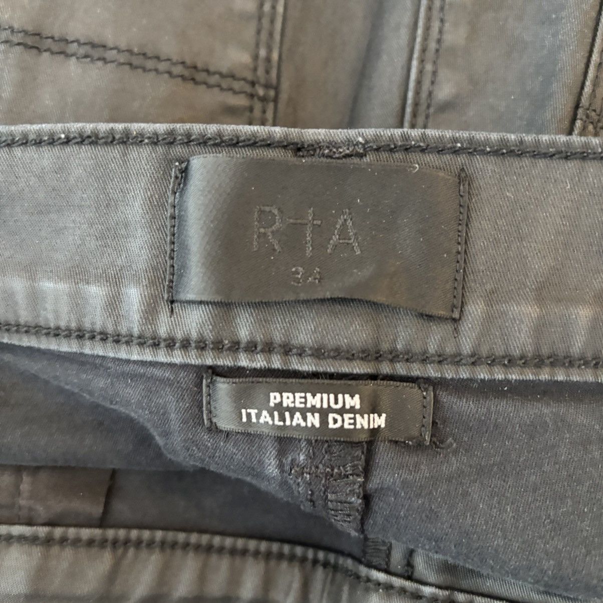 Rta Rta Wax Denim Pants Size 34 Size US 34 / EU 50 - 4 Thumbnail