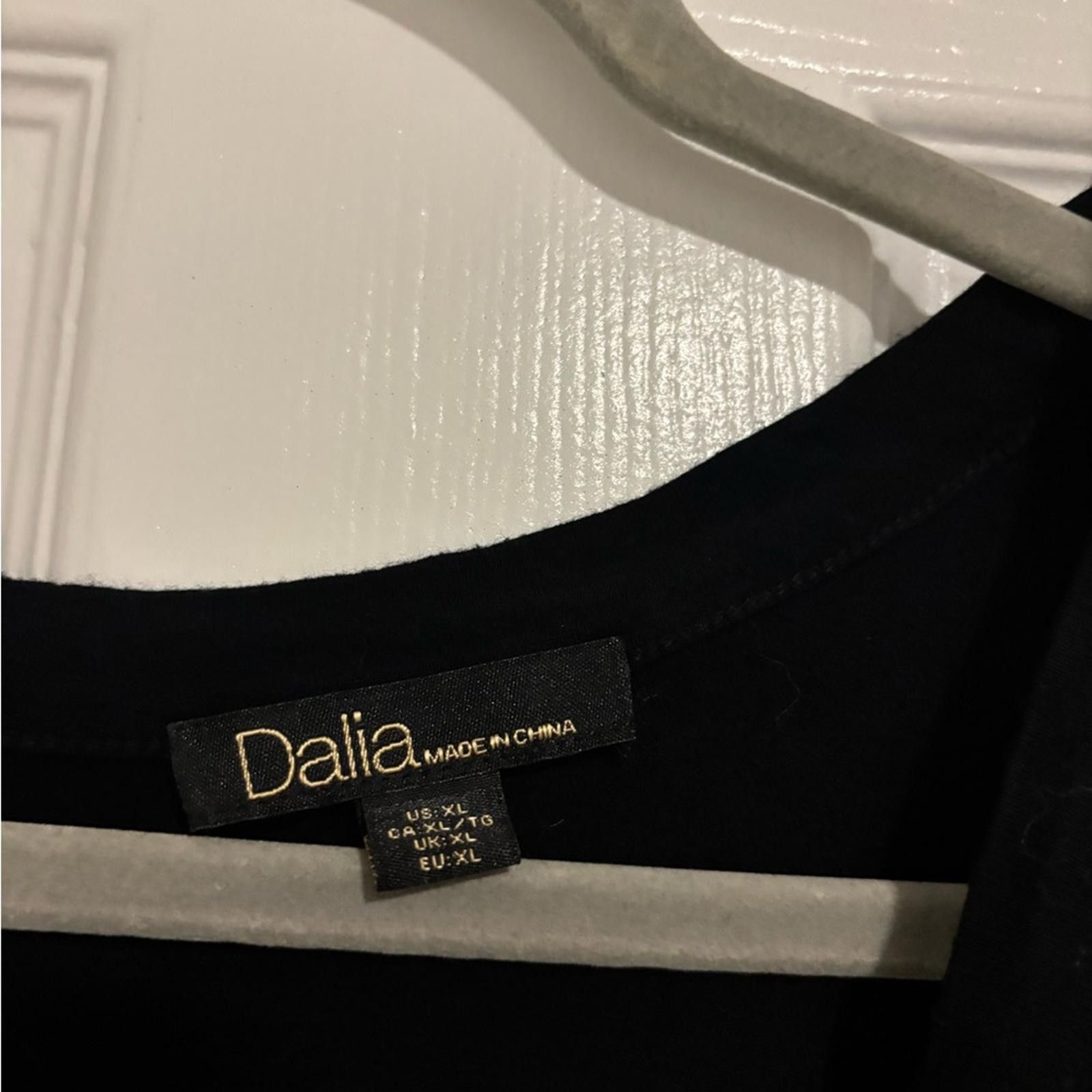 John Dalia Dalia Black Cowl Neck Sweater Size L / US 10 / IT 46 - 2 Thumbnail