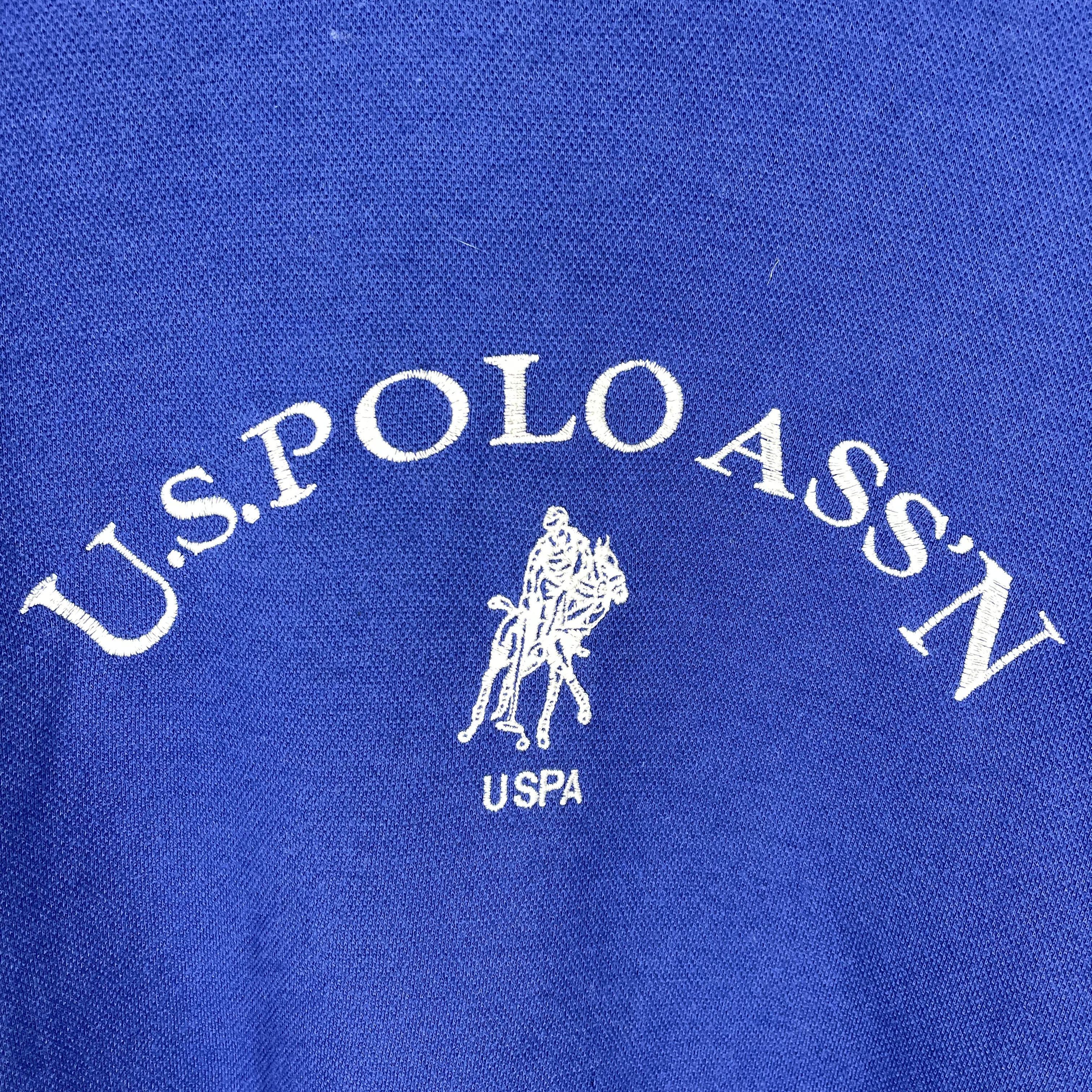 U.S. Polo Assn. Vintage USPA Made In Japan Crew Neck Sweatshirt #1365/AV Size US L / EU 52-54 / 3 - 3 Thumbnail