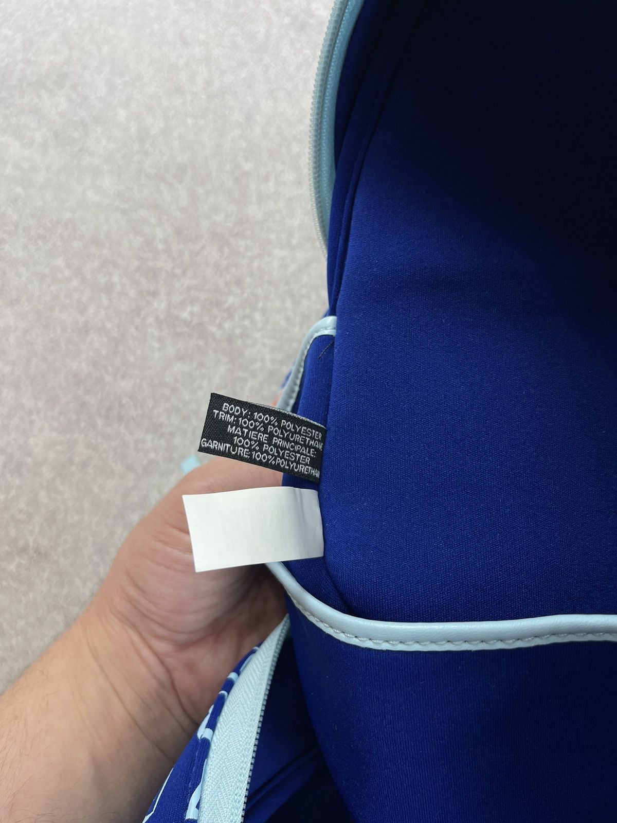 Marc Jacobs Marc Jacobs Backpack Monogram Blue Size ONE SIZE - 16 Thumbnail