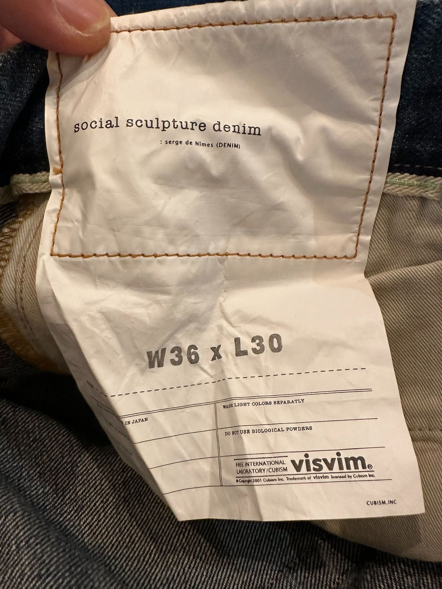 Visvim Visvim 17ss broken wash jeans Nextarrow-2501 Size US 36 / EU 52 - 7 Thumbnail