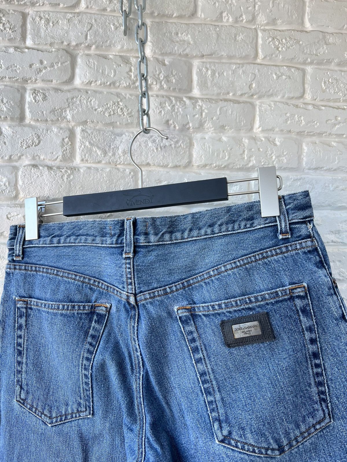 Dolce & Gabbana Docle&Gabbana Blue Denim Jeans 46IT Size US 30 / EU 46 - 3 Thumbnail