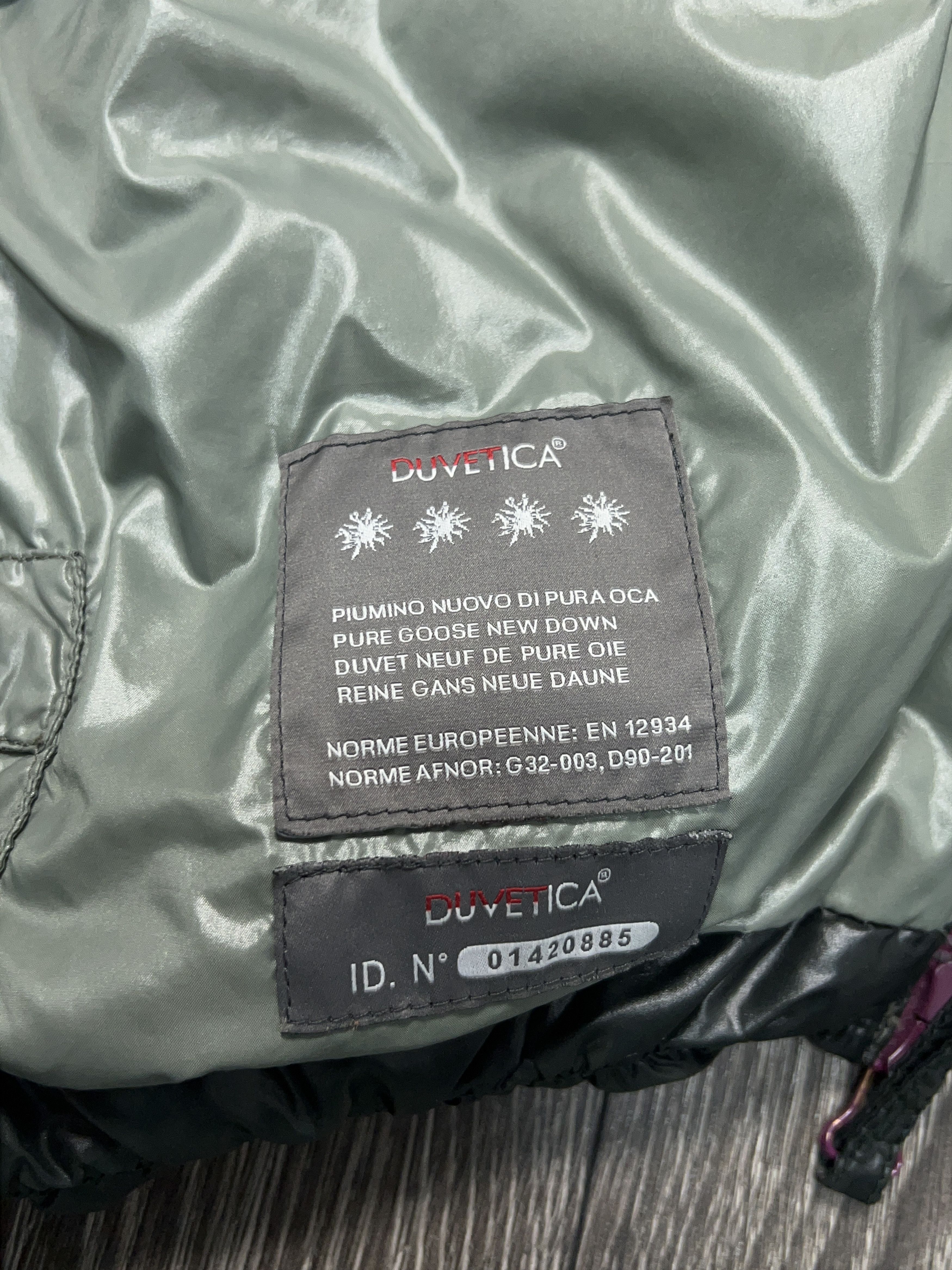 Duvetica Womens DUVETICA Goose Down Zip Jacket Puffer Hooded Size 40 Size S / US 4 / IT 40 - 8 Thumbnail