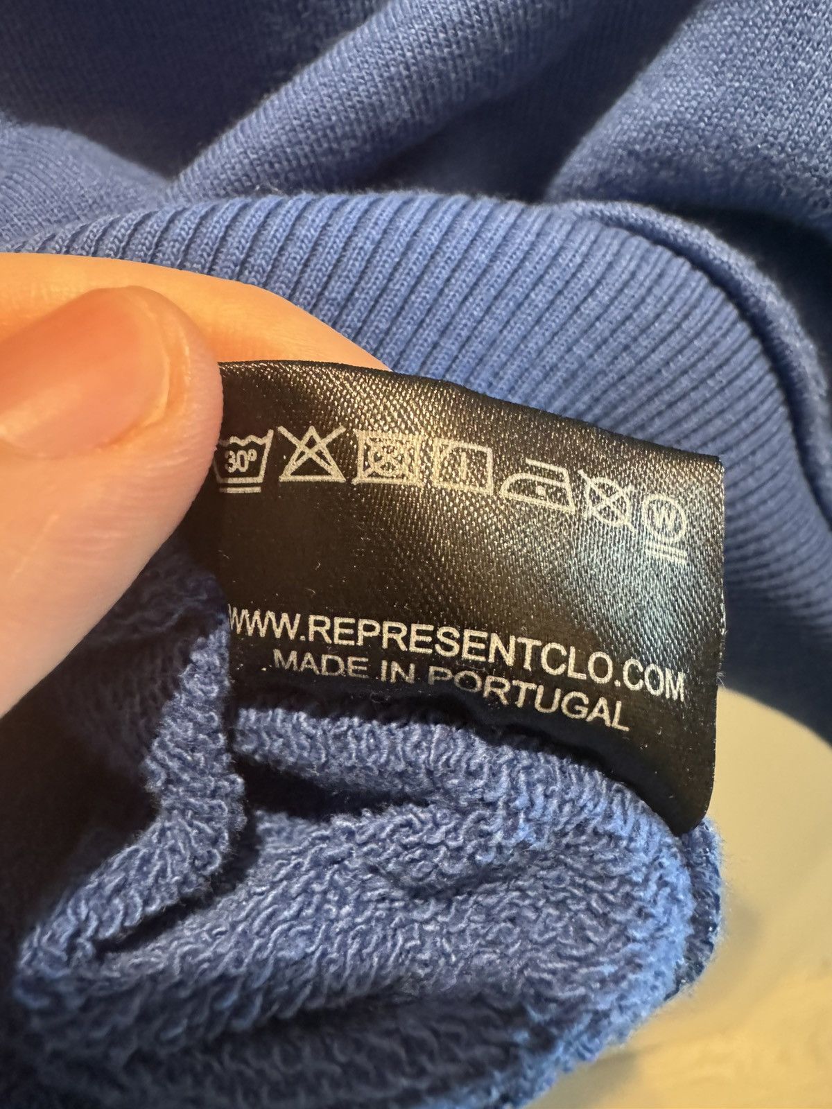 Represent Clo. Represent Medium Design & Studio Workshop Blue Sweater Size US M / EU 48-50 / 2 - 8 Thumbnail