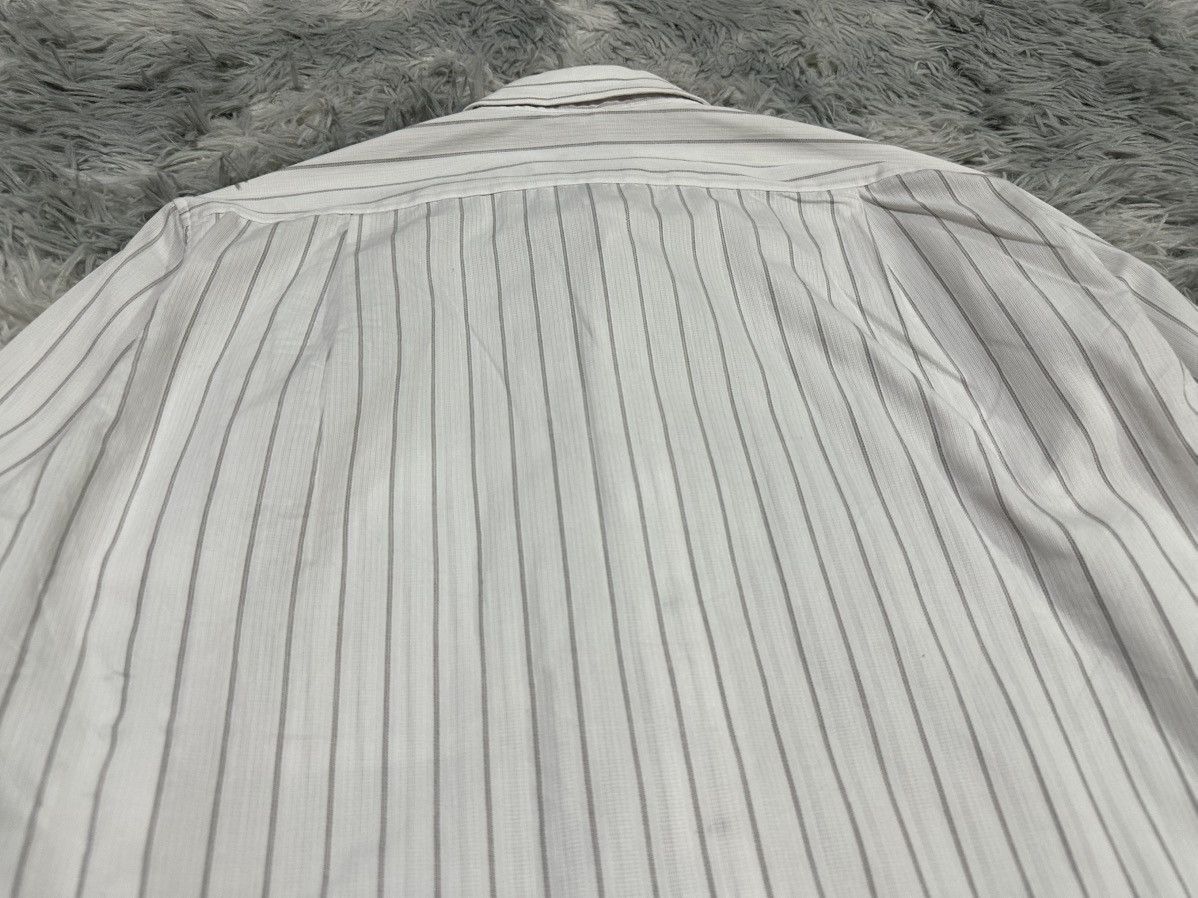 Yohji Yamamoto 🔥Vintage Sacsny Y’Saccs Yohji Yamamoto Striped Shirt Size US L / EU 52-54 / 3 - 8 Thumbnail