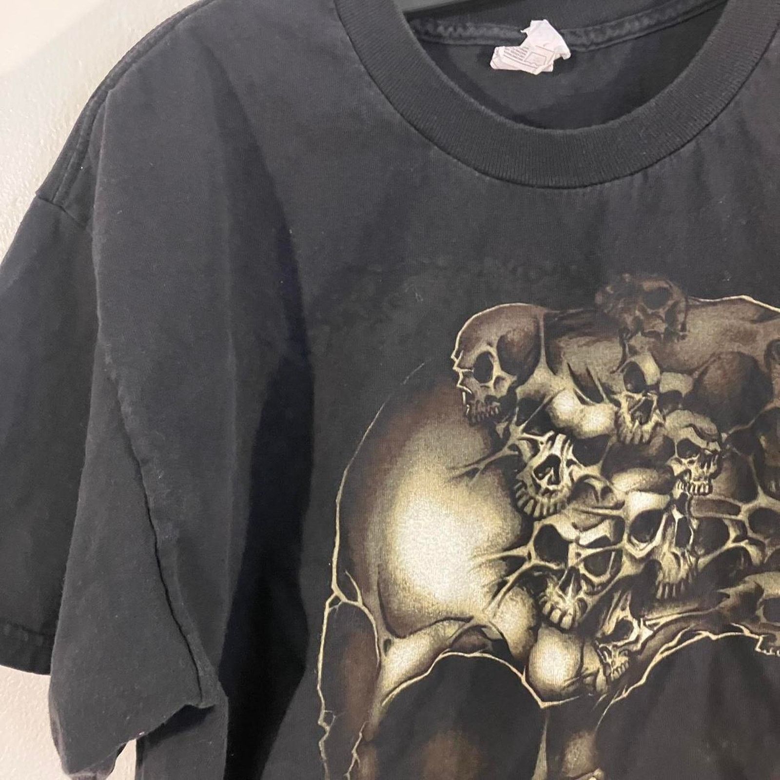 AAA All style Skull Black and Grey Graphic Tee Size US L / EU 52-54 / 3 - 2 Thumbnail