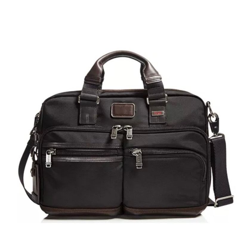 Tumi TUMI $399 Alpha Bravo Andersen Slim Commuter Briefcase Size ONE SIZE - 6 Thumbnail