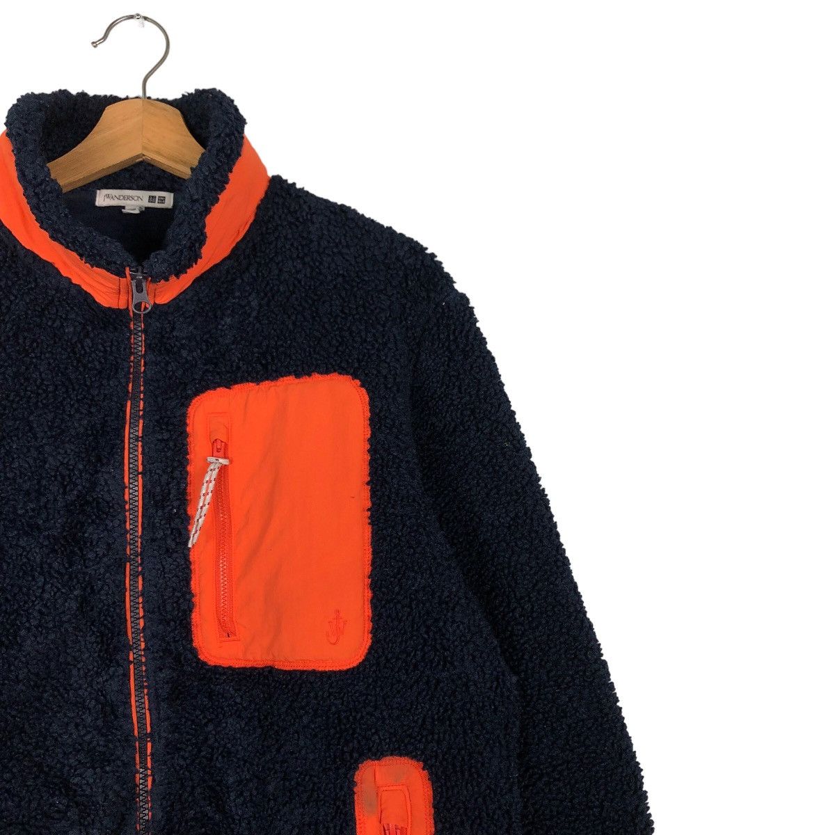 Japanese Brand 🔥Vintage Dip Pile Fleece Jacket J.W.Anderson Uniqlo Japan Size US L / EU 52-54 / 3 - 6 Thumbnail