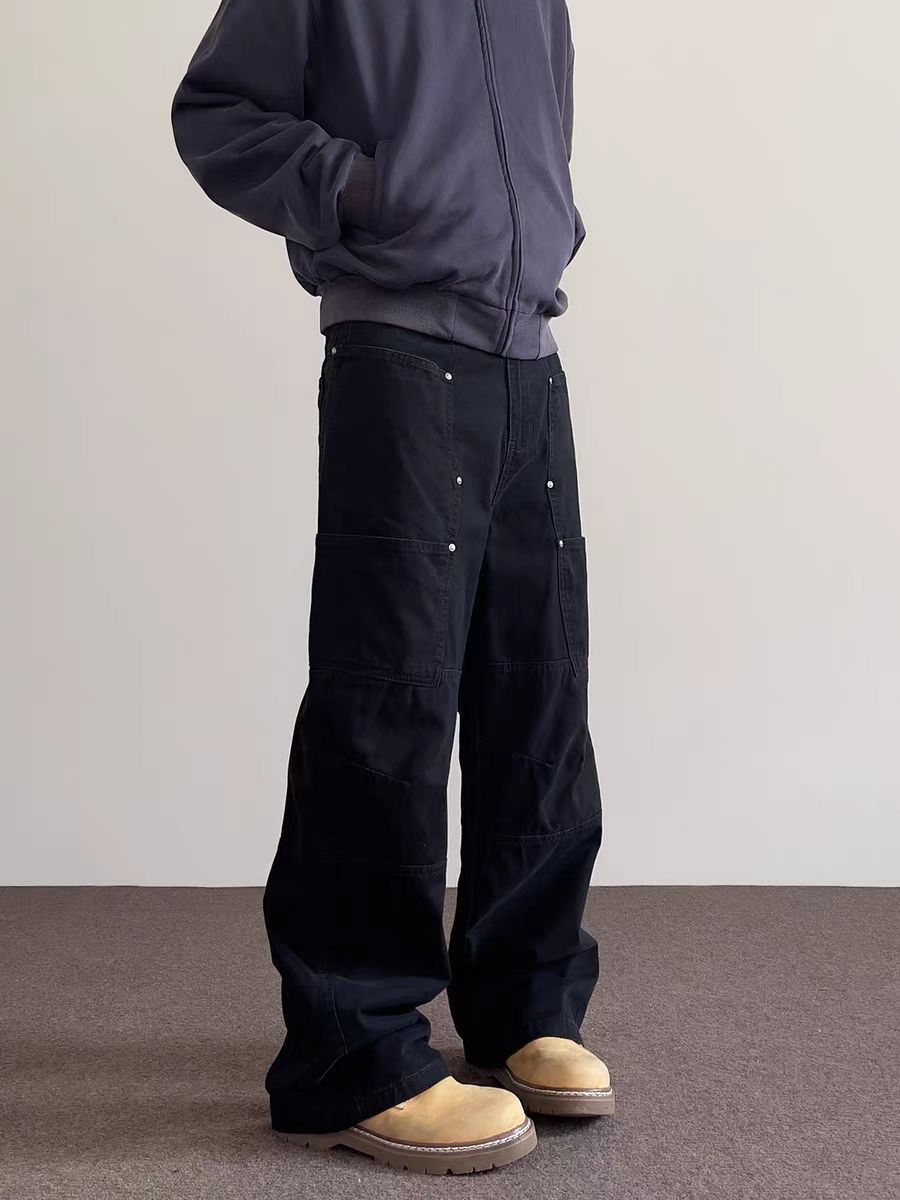 Designer × Jean × Vintage Street Vintage Workwear Casual Jeans Size US 34 / EU 50 - 1 Thumbnail